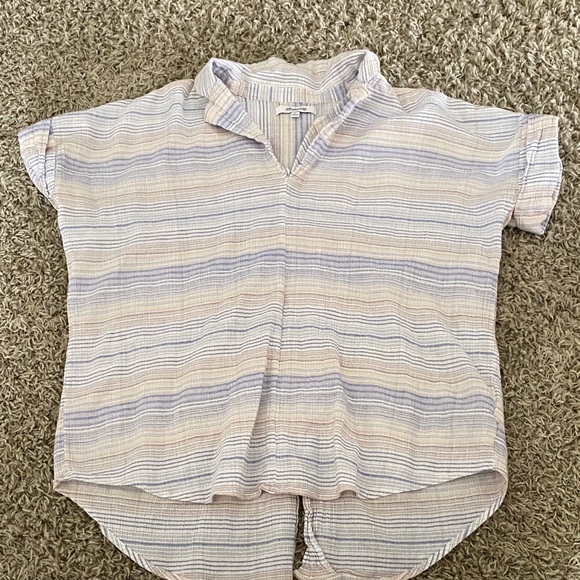 Madewell Multicolor Striped Top - Picture 1 of 4